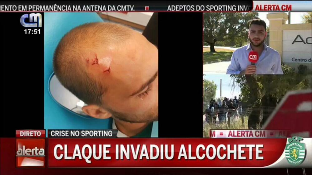 Bas dost.jpg - Zar se tako voli klub? Navijači Sportinga došli na trening pa napali igrače